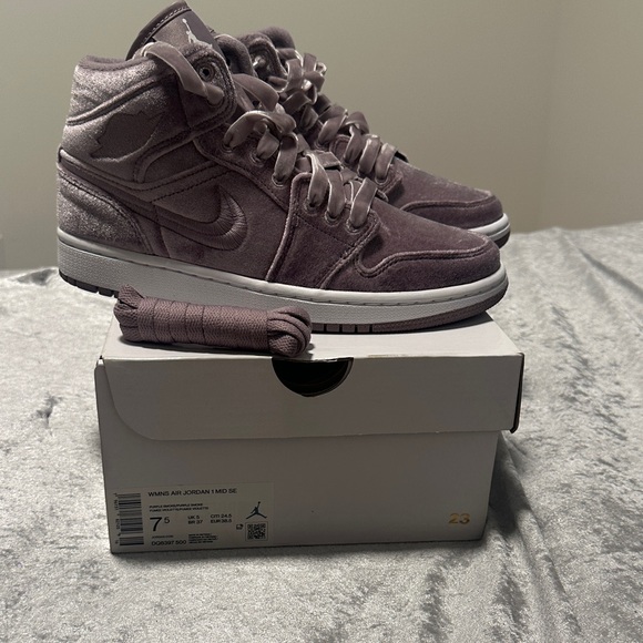 Jordan Shoes - Air Jordan Mid SE Purple Sneakers